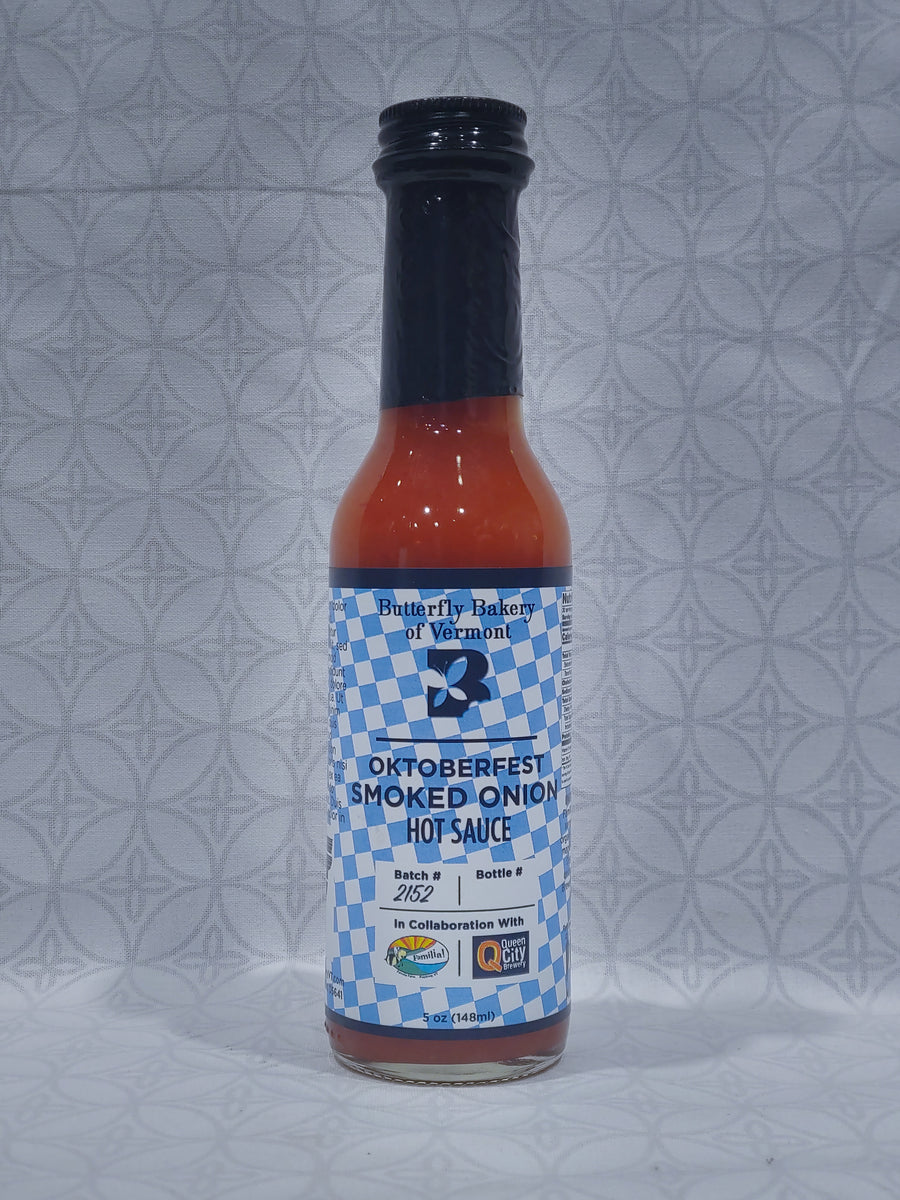 Oktoberfest Smoked Onion Hot Sauce - Butterfly Bakery of Vermont