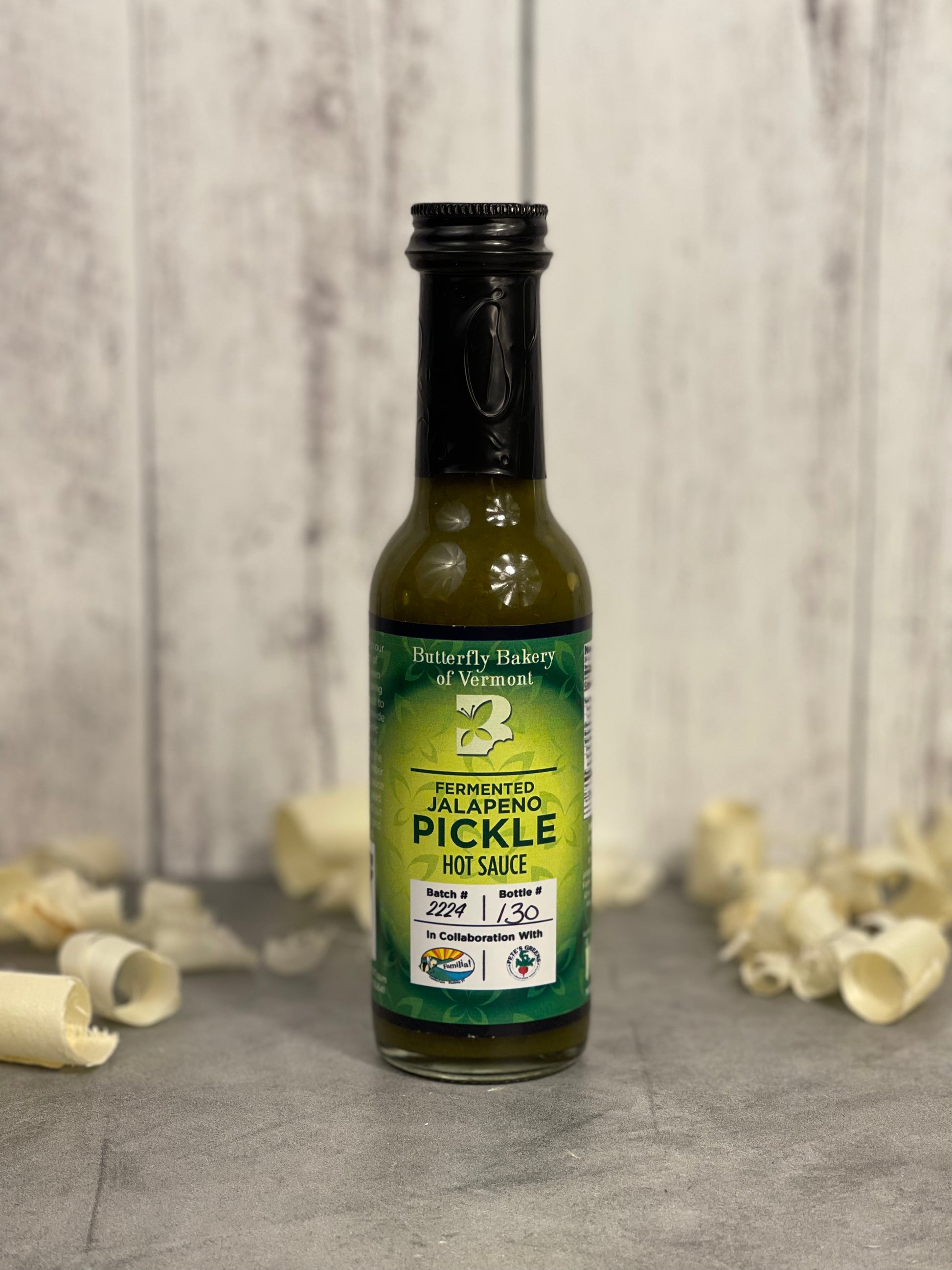 Fermented Jalapeno Pickle Hot Sauce - Butterfly Bakery of Vermont