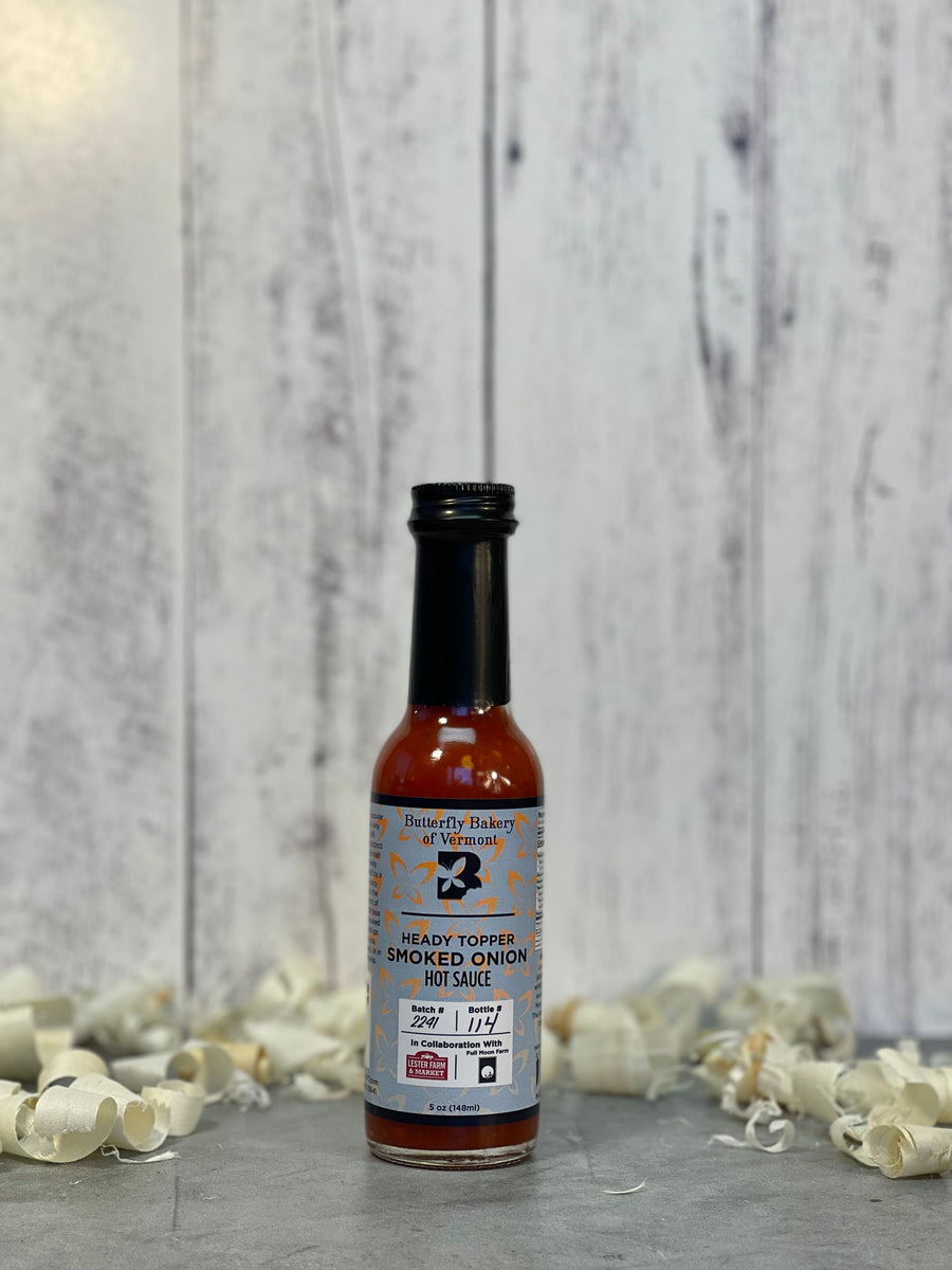 Heady Topper Smoked Onion Hot Sauce - Butterfly Bakery of Vermont