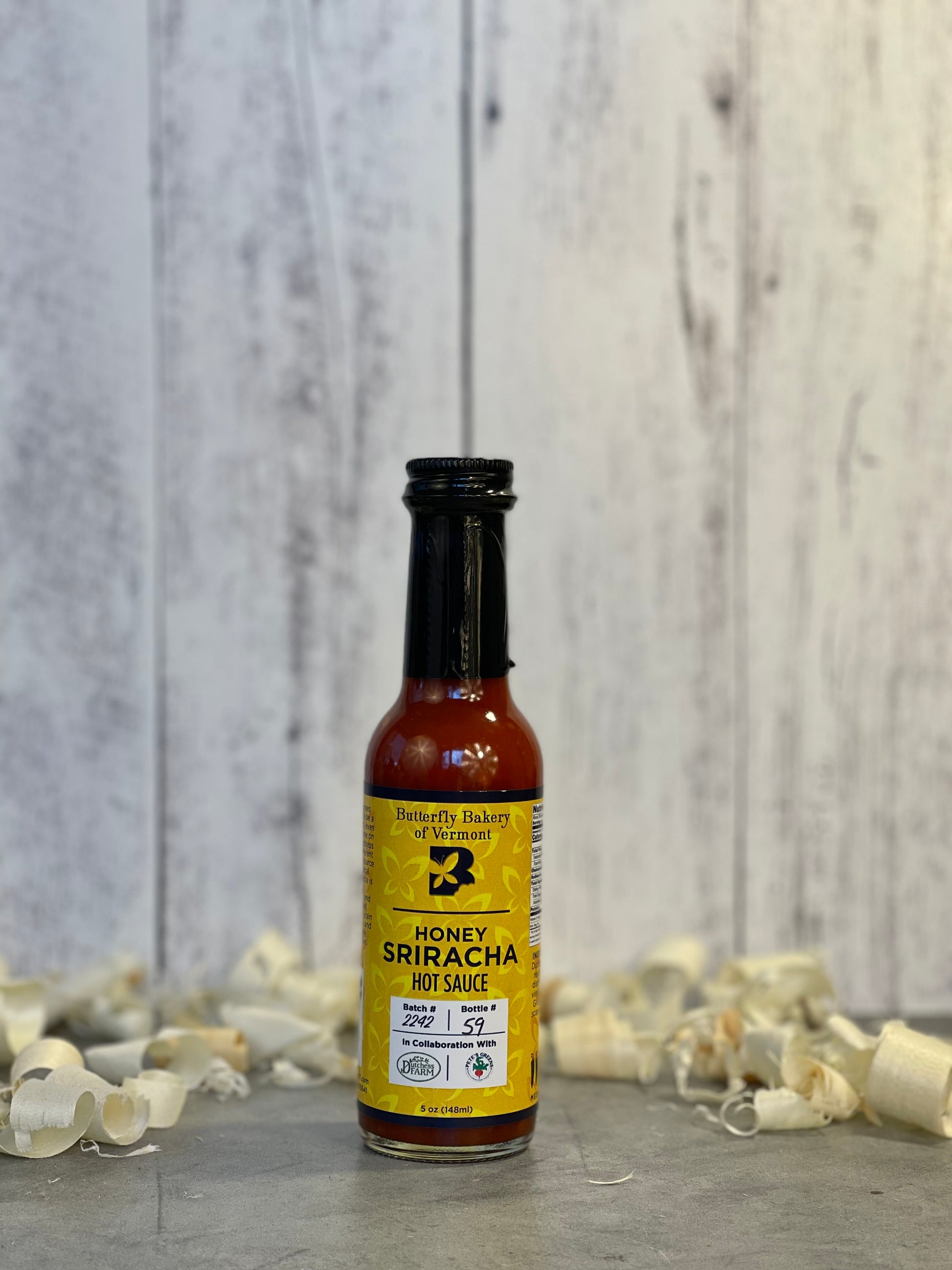 Honey Sriracha Hot Sauce - Butterfly Bakery of Vermont