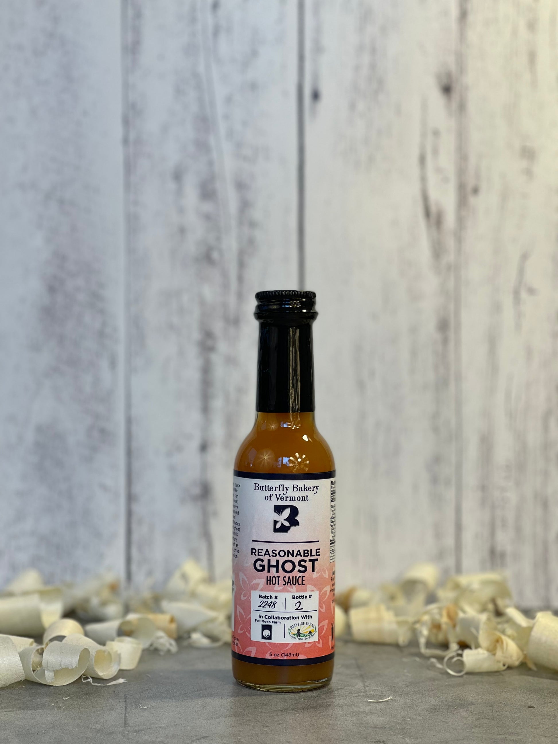 Reasonable Ghost Hot Sauce - Butterfly Bakery of Vermont