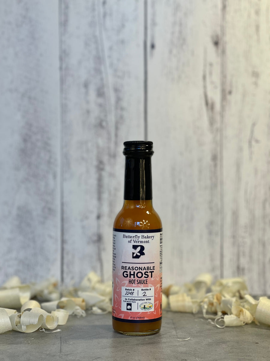 Reasonable Ghost Hot Sauce - Butterfly Bakery of Vermont