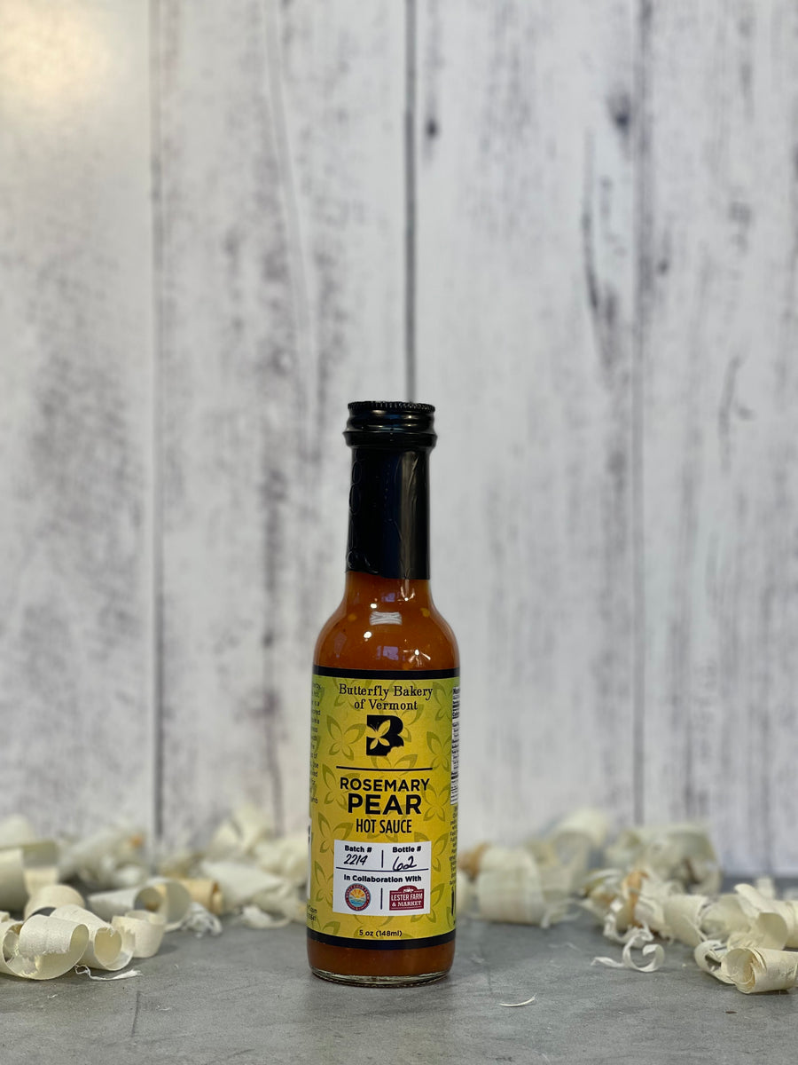 Rosemary Pear Hot Sauce - Butterfly Bakery of Vermont