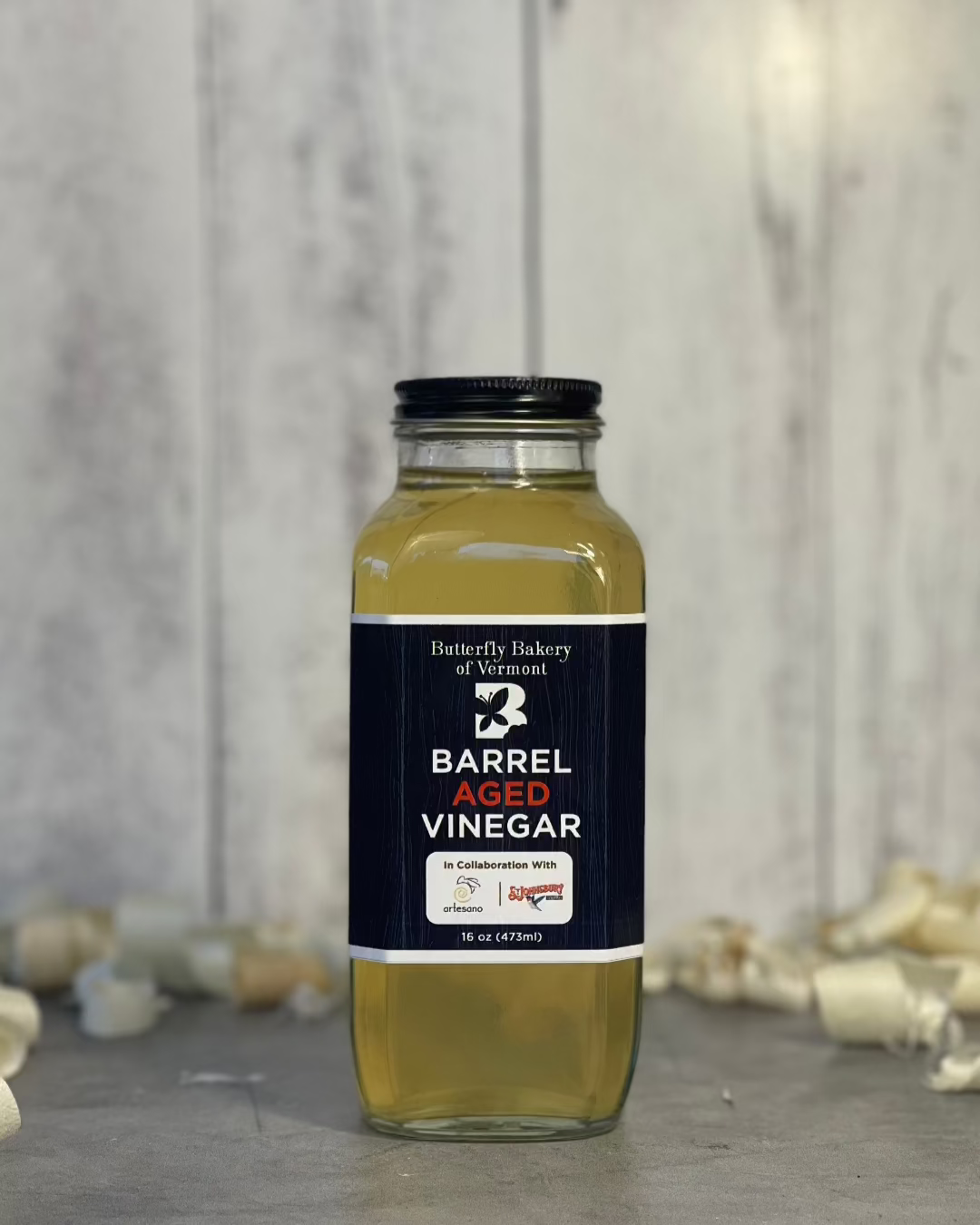 Barrel Aged Artesano Vinegar - Butterfly Bakery of Vermont