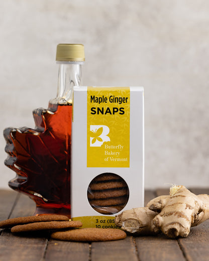 Maple Gingersnaps - Butterfly Bakery of Vermont