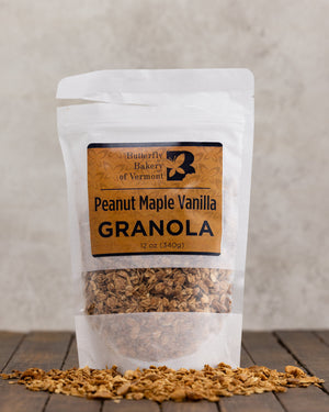 Peanut Maple Vanilla Granola - Butterfly Bakery of Vermont