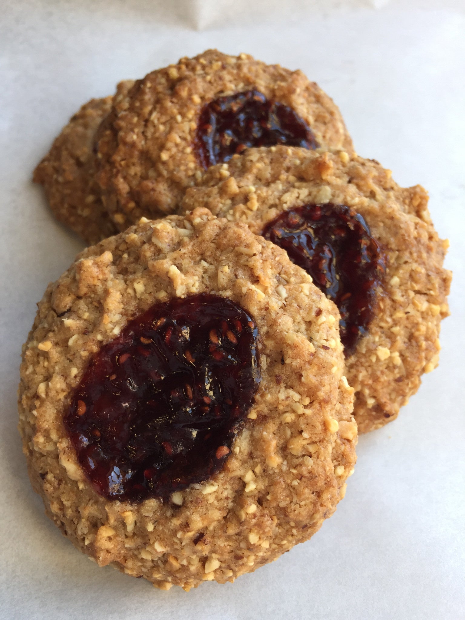 Raspberry Almond Cookies - Butterfly Bakery of Vermont
